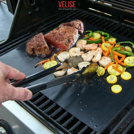 Dos Láminas De Teflón Para Parrilla