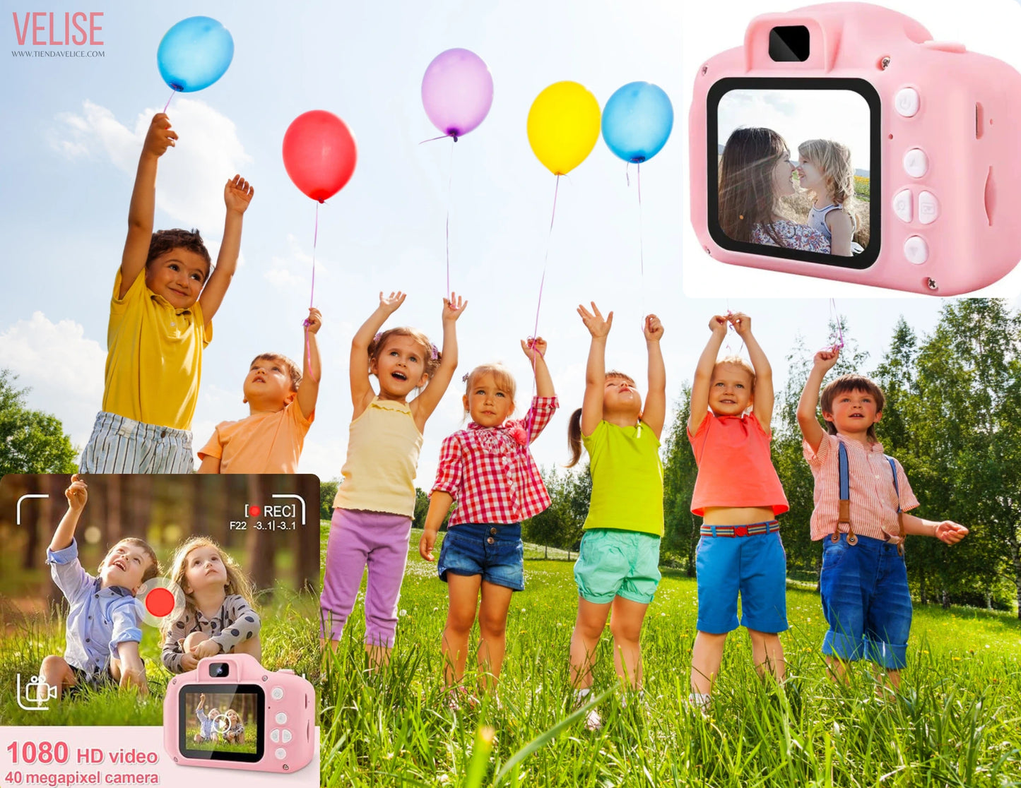 MINI CAMARA DIGITAL KIDS USB