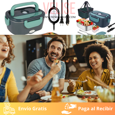 Lonchera Eléctrica Portátil acero