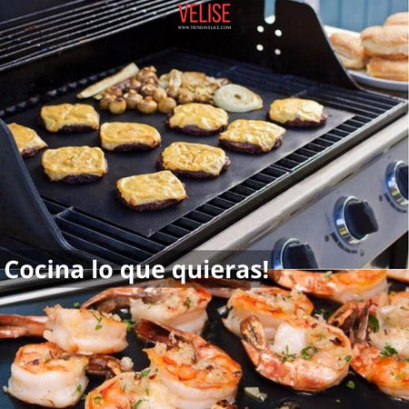 Dos Láminas De Teflón Para Parrilla